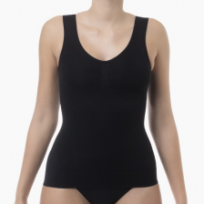 Shaping Push-Up Vest with Anti-Cellulite Massage, in Microfibre 