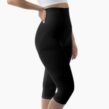 Women's High-Waist Capri Shapewear with Push-Up and Anti-Cellulite Control