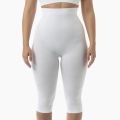 Women's High-Waist Capri Shapewear with Push-Up and Anti-Cellulite Control