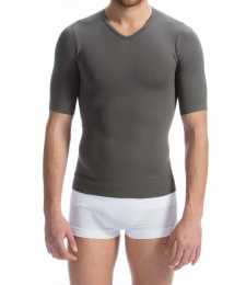 T-Shirt Contenitiva Uomo Modellante con filato HEAT termico e protettivo