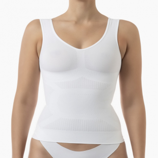 Canotta Contenitiva Donna Anticellulite in Microfibra